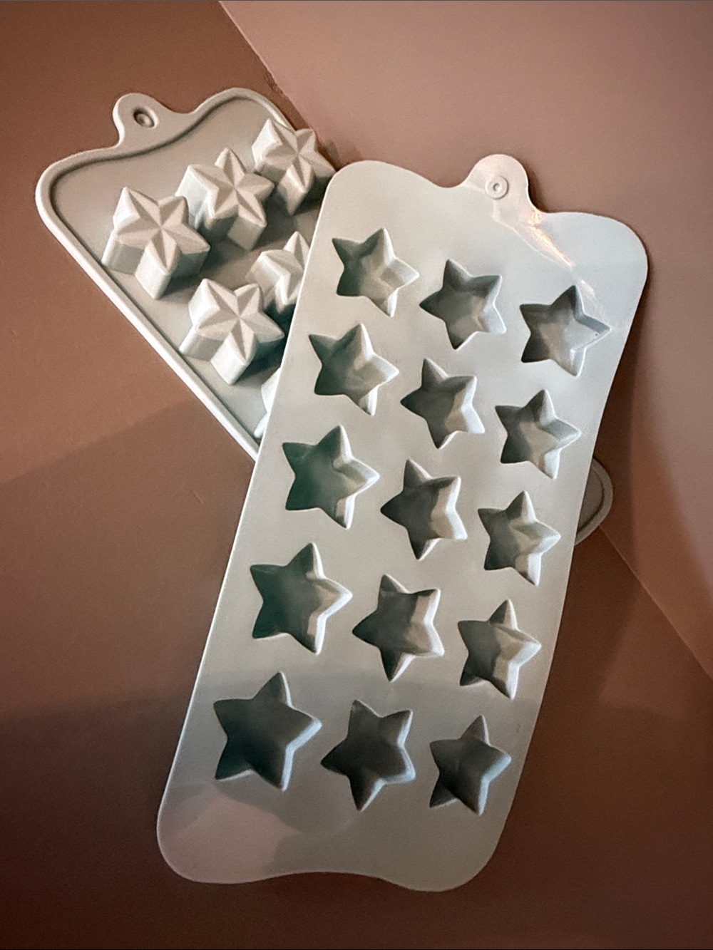 Star-Shaped Silicone Mold Trays - Set of 2